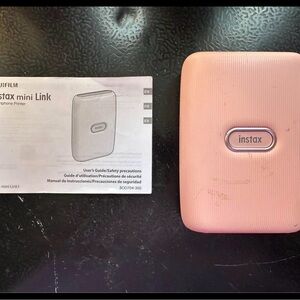 Fujifilm Instax Mini Link Printer in Soft Pink